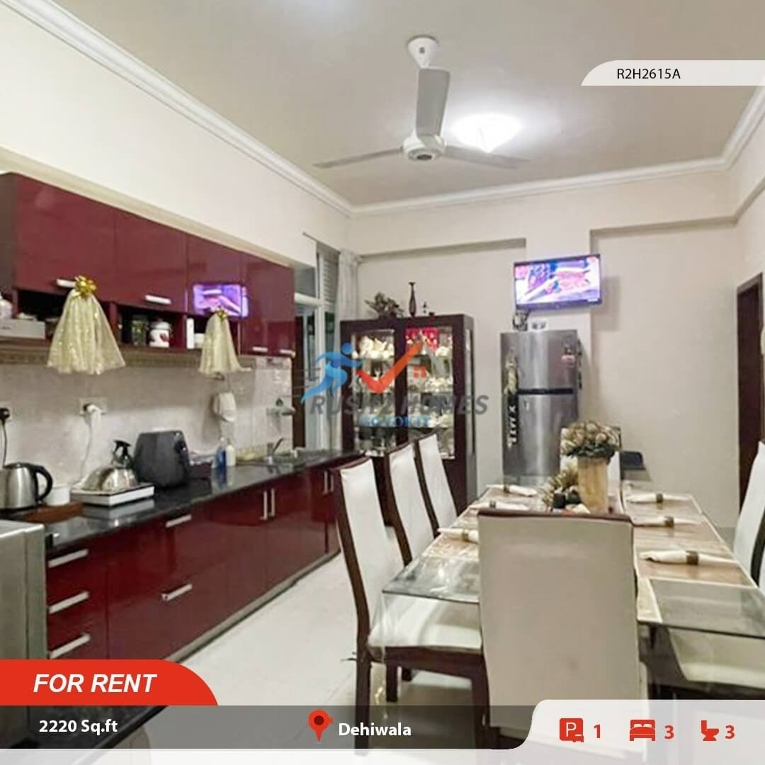 Luxury Fully Furnished Apartment for Rent in Dehiwala
