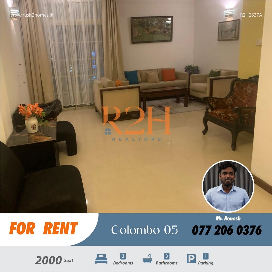 Fully Furnished Penthouse for Sale/Rent in Colombo 05 